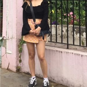 Urban Outfitters cropped flowy shirt